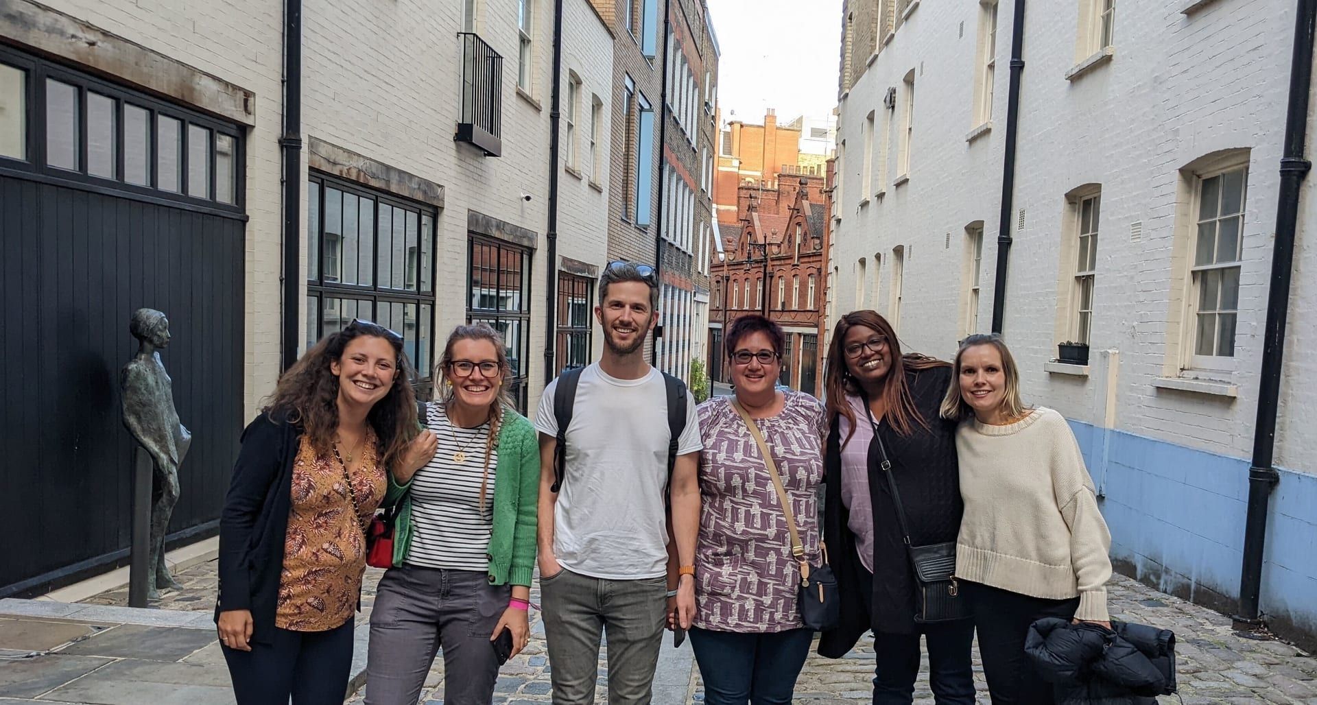 The Ovatu team together in London